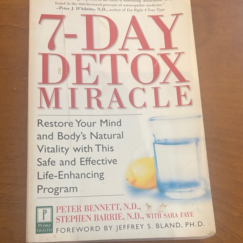 7-Day Detox Miracle Book